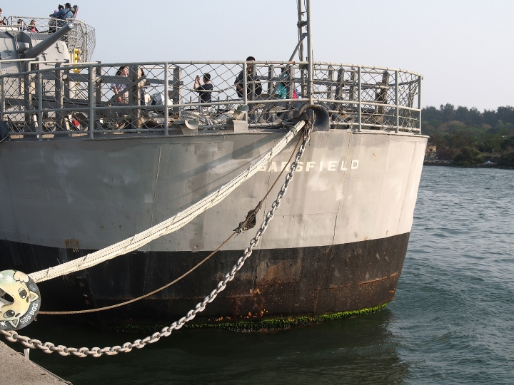 臺南市 安平區 定情碼頭-德陽艦園區 — 全臺唯一軍艦博物館