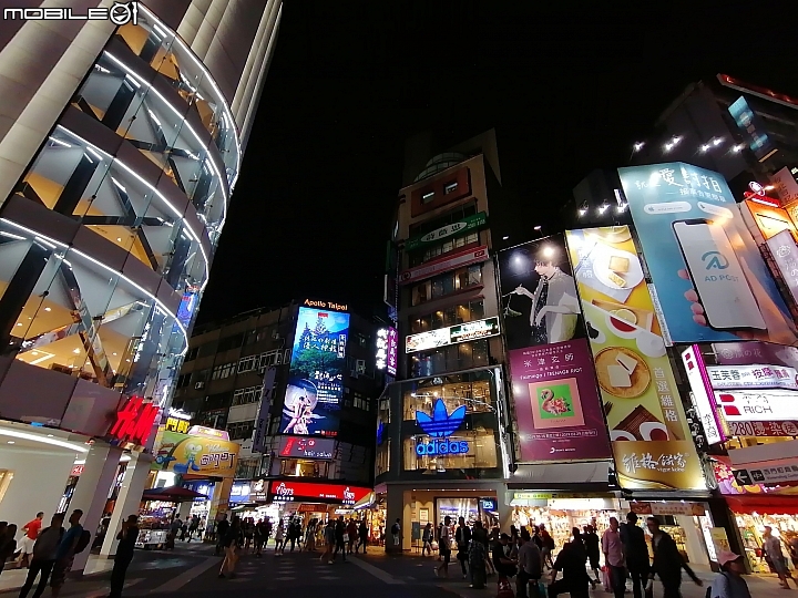 Nova 4e. 西門町夜拍分享