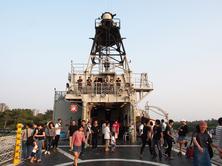 臺南市 安平區 定情碼頭-德陽艦園區 — 全臺唯一軍艦博物館