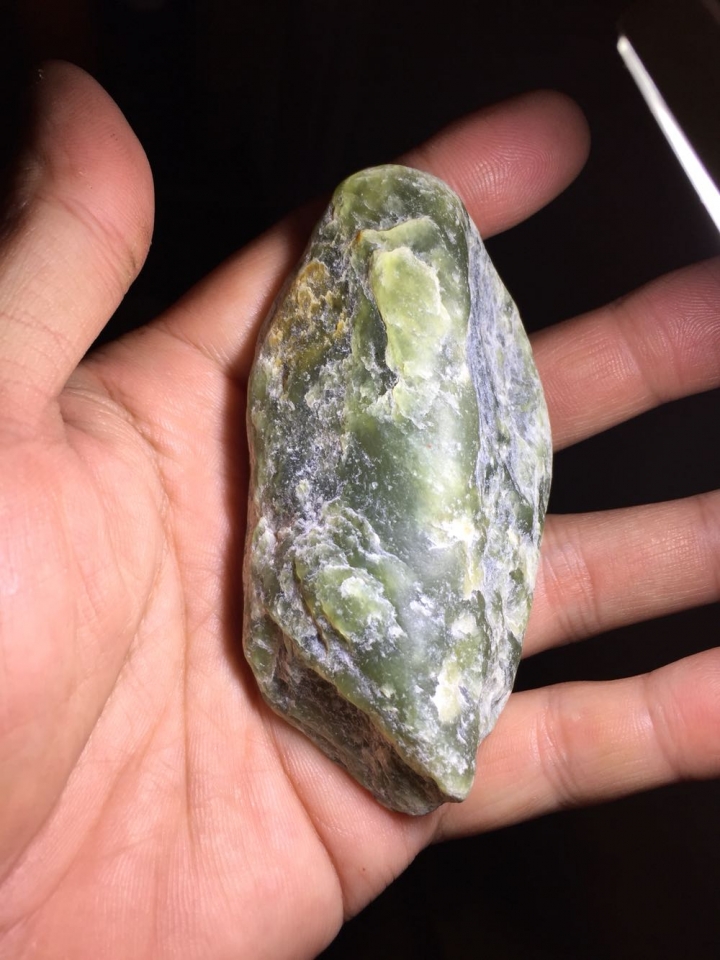 綠色的石頭
