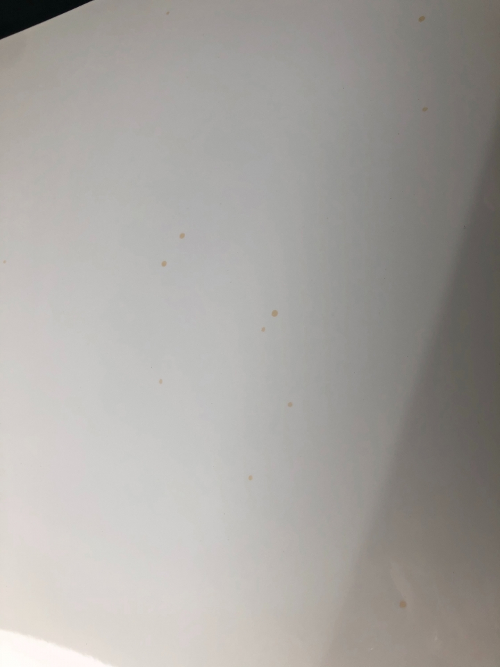 <求救>Toyota Altis 板金上橘黃點怎麼消除?