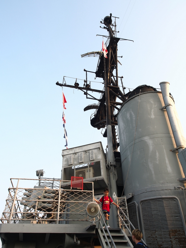 臺南市 安平區 定情碼頭-德陽艦園區 — 全臺唯一軍艦博物館