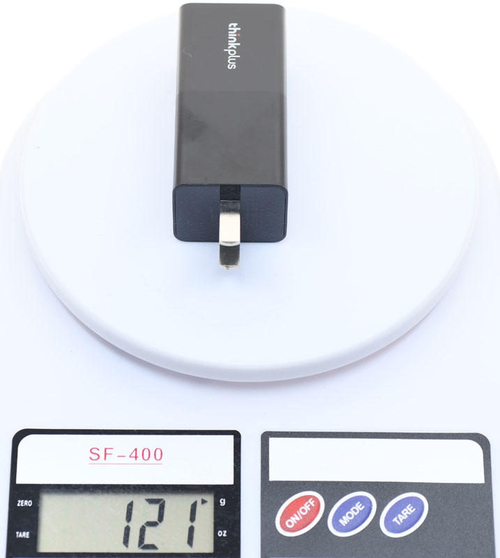 聯想thinkplus 65W迷你USB-C充電器PA65開箱測試