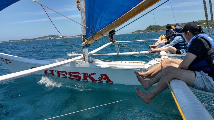 長灘島 風帆船體驗 菲律賓 Boracay Paraw Sailing