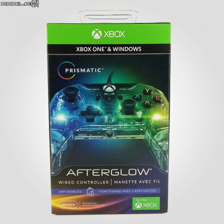 PDP Afterglow Wired XBOX Controller LED 控制器手把開箱