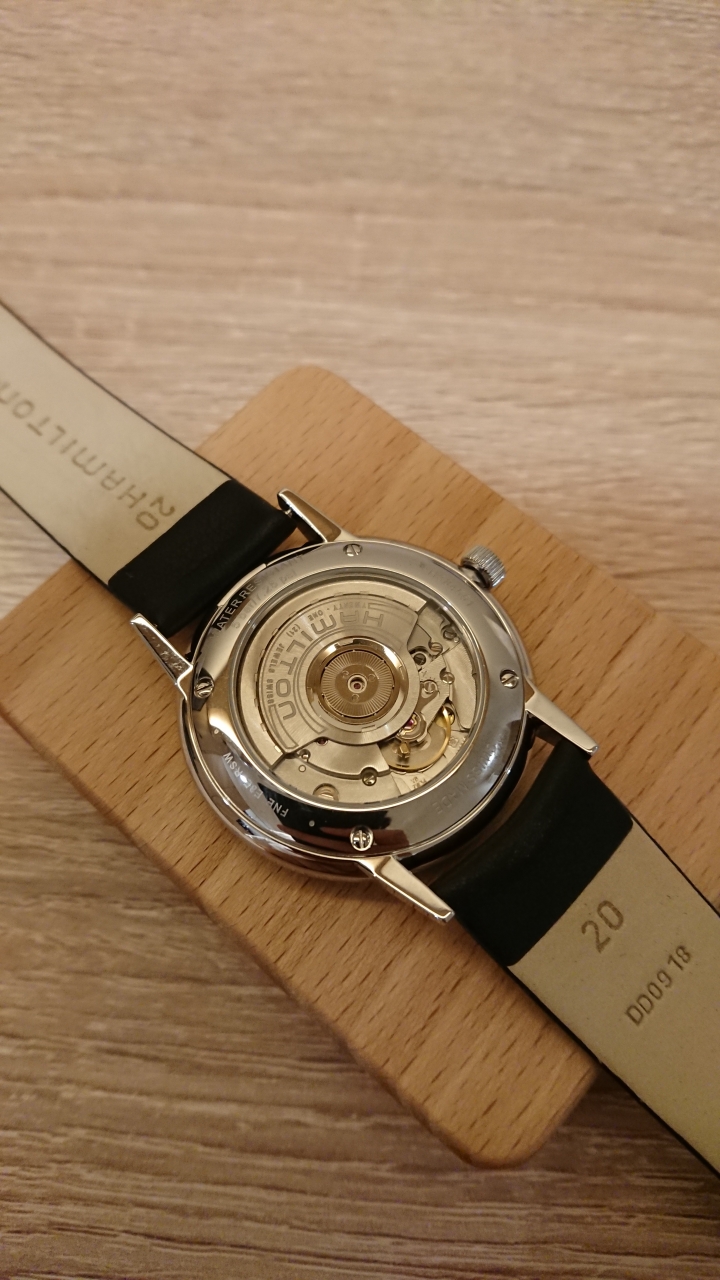 [開箱]HAMILTON INTRA-MATIC AUTO 38 煙燻面