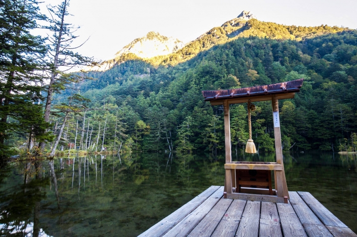 點我看大圖 【日本登山初體驗】旅途的尾聲(四)明神池與梓川右岸