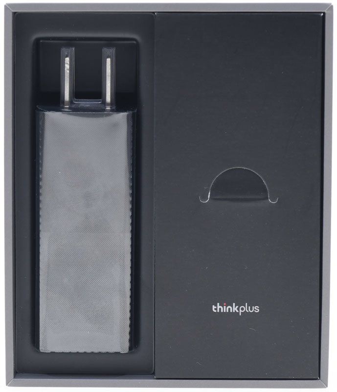 聯想thinkplus 65W迷你USB-C充電器PA65開箱測試