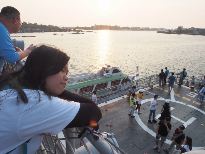 臺南市 安平區 定情碼頭-德陽艦園區 — 全臺唯一軍艦博物館