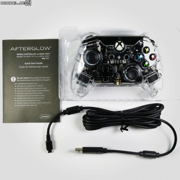 PDP Afterglow Wired XBOX Controller LED 控制器手把開箱