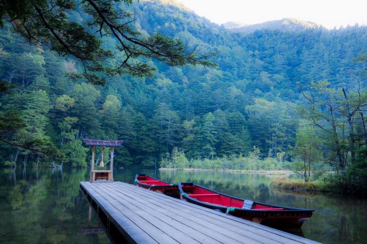 點我看大圖 【日本登山初體驗】旅途的尾聲(四)明神池與梓川右岸