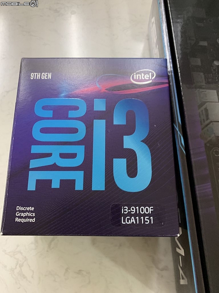 可跑Win7首顆有TB加速的代i3 9100F+ ASUS PRIME B365M-A 開箱