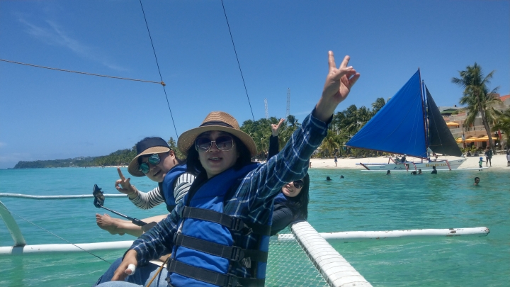 長灘島 風帆船體驗 菲律賓 Boracay Paraw Sailing