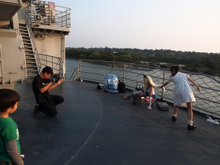 臺南市 安平區 定情碼頭-德陽艦園區 — 全臺唯一軍艦博物館