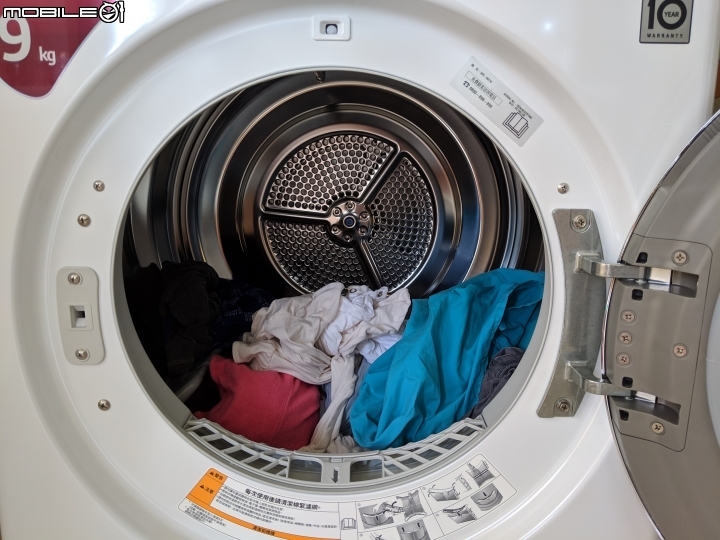 [開箱心得] 相見恨晚 LG WR-90TW 熱泵型乾衣機