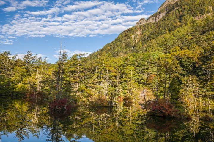點我看大圖 【日本登山初體驗】旅途的尾聲(四)明神池與梓川右岸