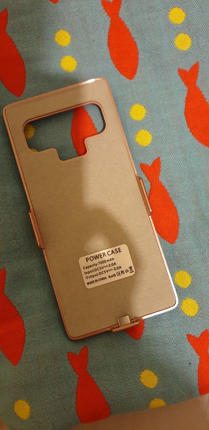 【簡短開箱】最近新入手的Note9背夾電池套(4/28更新初次使用小小心得)