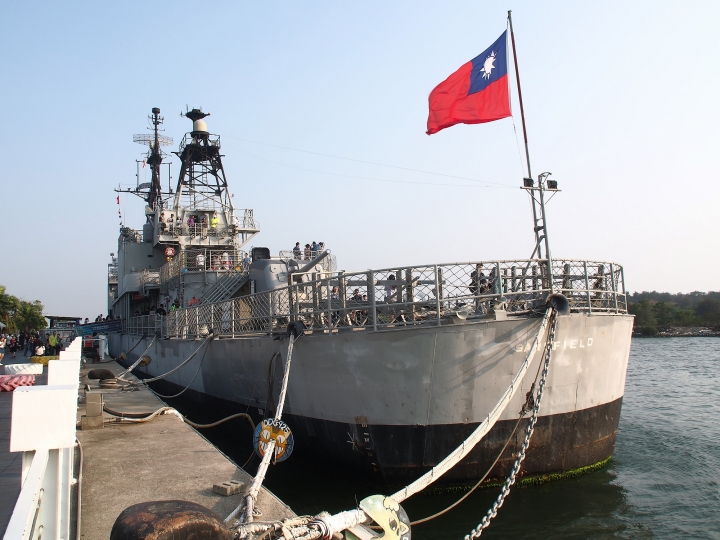 臺南市 安平區 定情碼頭-德陽艦園區 — 全臺唯一軍艦博物館