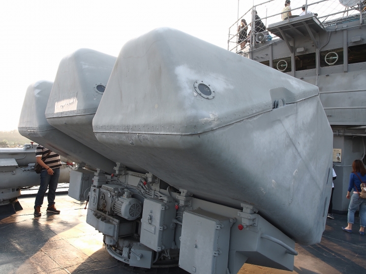 臺南市 安平區 定情碼頭-德陽艦園區 — 全臺唯一軍艦博物館
