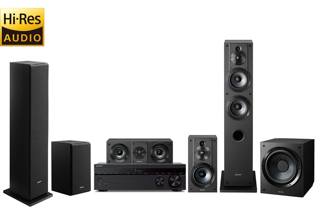 定義標準聲音-Sony頂級SS-CS系列5.1聲道劇院喇叭組合