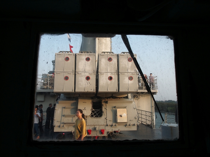 臺南市 安平區 定情碼頭-德陽艦園區 — 全臺唯一軍艦博物館