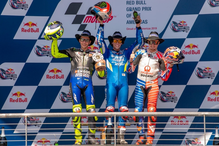 【MotoGP2019】終結熬夜之戰!Márquez 摔車...Rins 奪下美國分站冠軍