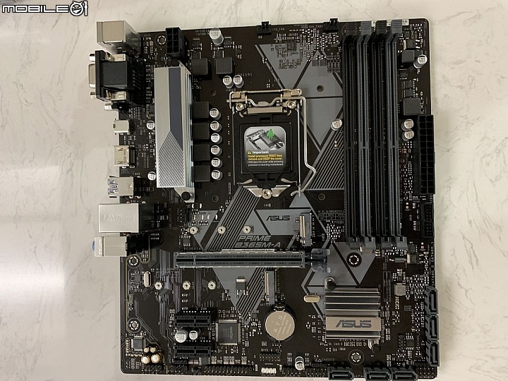 可跑Win7首顆有TB加速的代i3 9100F+ ASUS PRIME B365M-A 開箱