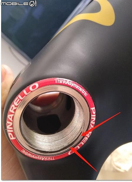 请帮忙看看我新买的pinarello dogma f10的问题