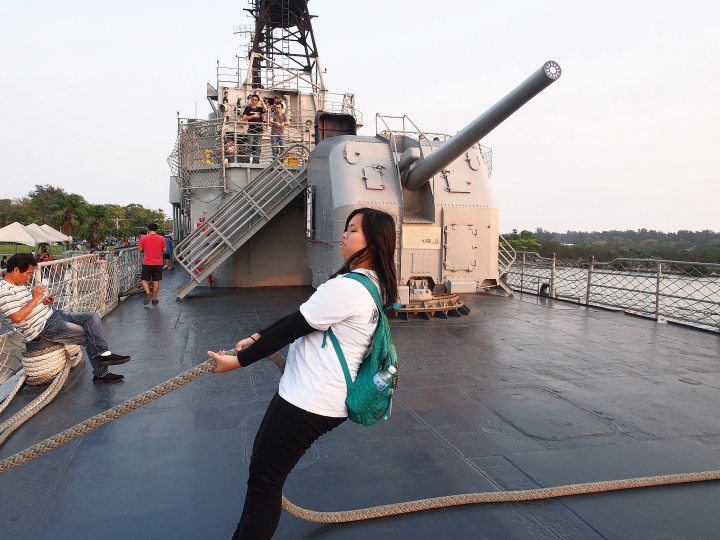 臺南市 安平區 定情碼頭-德陽艦園區 — 全臺唯一軍艦博物館
