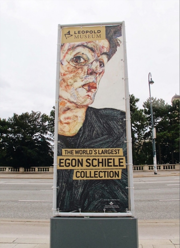 【Wien．走跳】維也納利奧波德博物館-暗黑系鬼才畫家席勒 Egon Schiele