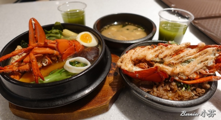 浮誇-贅沢三昧丼飯專門店(微風南山店)/美食街也可以吃得到平價版的龍蝦海陸蓋飯(捷運101世貿站)