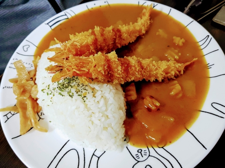 [日式咖哩]彰化市後火車站辭修路上~木下食堂日式咖哩飯~日本人開的店~咖哩飯系列都很不錯~生意好!想吃要早點到喔~ 汽水無限取用! 2019食記