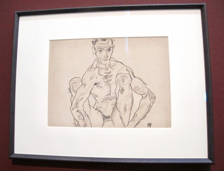 【Wien．走跳】維也納利奧波德博物館-暗黑系鬼才畫家席勒 Egon Schiele