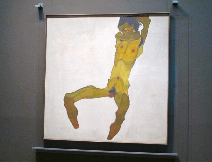 【Wien．走跳】維也納利奧波德博物館-暗黑系鬼才畫家席勒 Egon Schiele