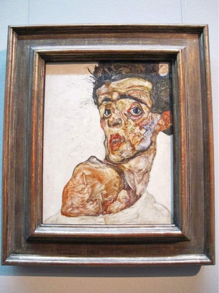 【Wien．走跳】維也納利奧波德博物館-暗黑系鬼才畫家席勒 Egon Schiele