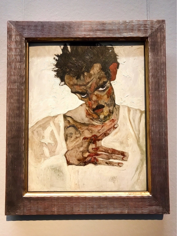 【Wien．走跳】維也納利奧波德博物館-暗黑系鬼才畫家席勒 Egon Schiele