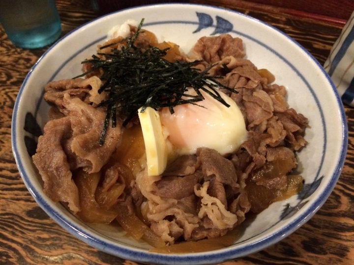 【美食。食記】東京 上野 加塊奶油才夠邪惡 牛の力 午餐 晚餐 宵夜 牛丼 國產牛 牛肉 推薦