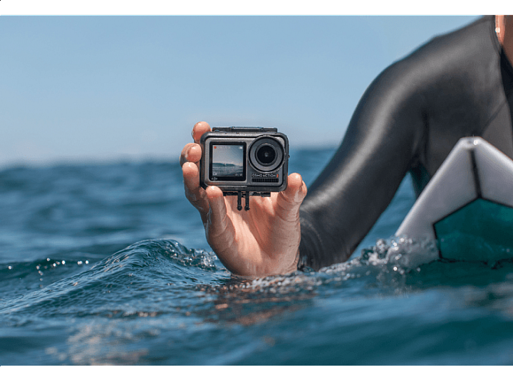【新訊】DJI Osmo Action 內建 RockSteady 防手震、4K 60p、HDR 影片、前後雙螢幕、裸機防水 11m、NT＄12,000 元！