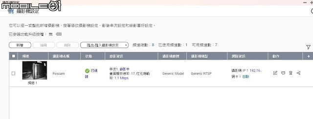 Foscam C1 無線HD攝影機 與 QNAP TVS-472XT NAS 的邂逅
