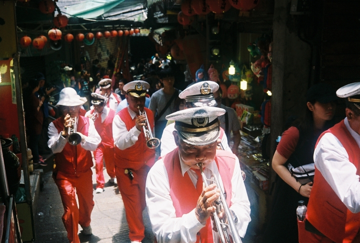 [Ricoh 500ST]沒有媽祖廟的九份迓媽祖[Kodak 400]