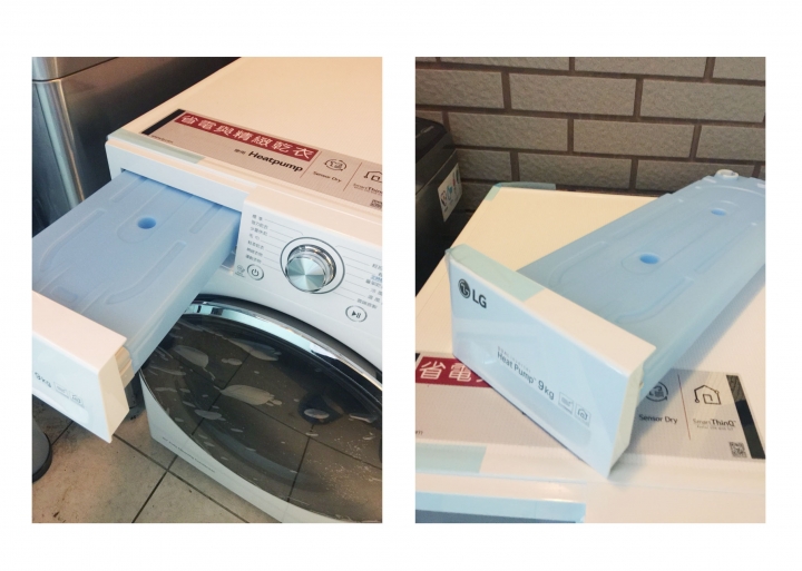 LG 不用曬衣~不用曬衣! 免曬衣乾衣機 WR-90TW