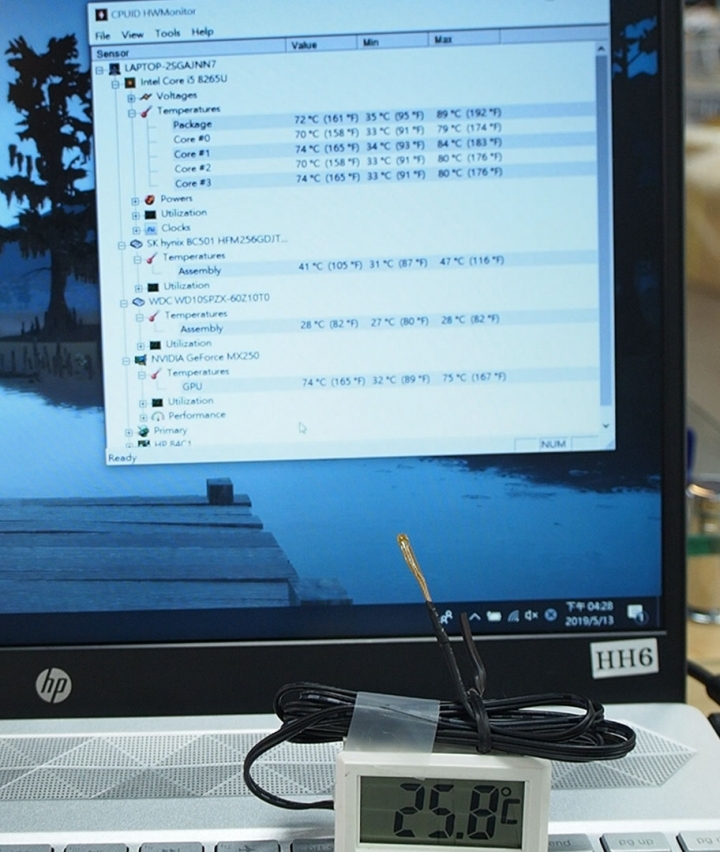 HP Pavilion 15-cs2007tx 小開箱及拆機 (i5-8265 / MX250 顯卡版)