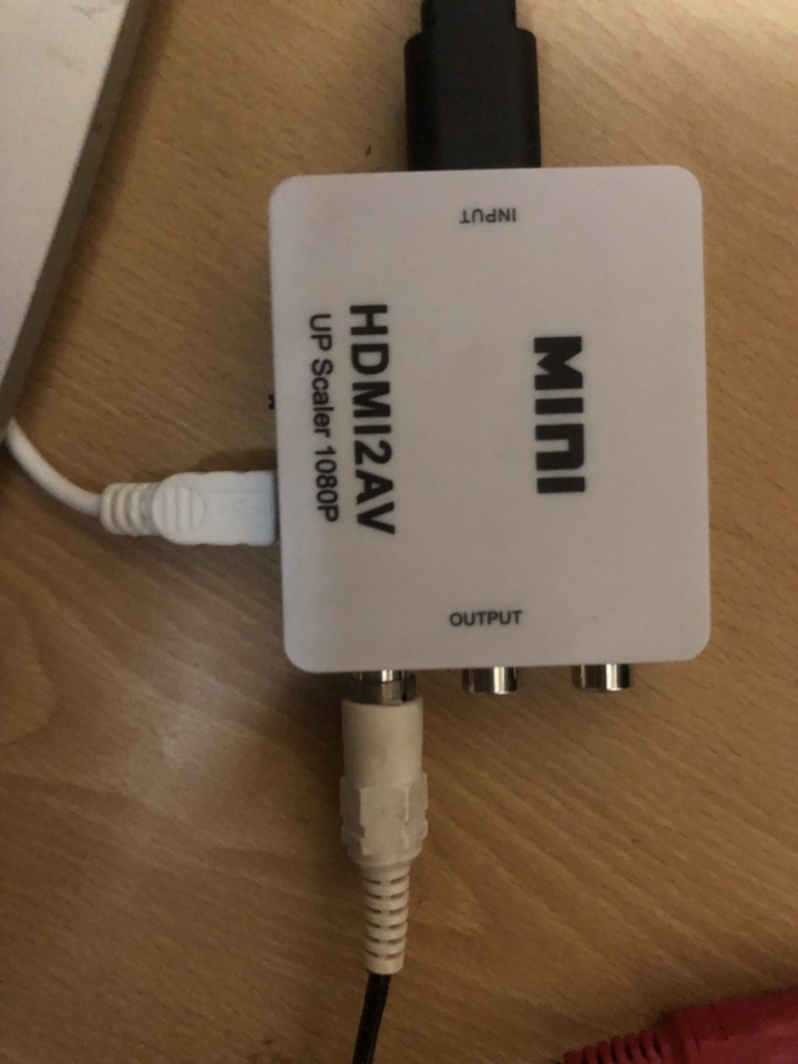 HDMI轉AV 螢幕跳動