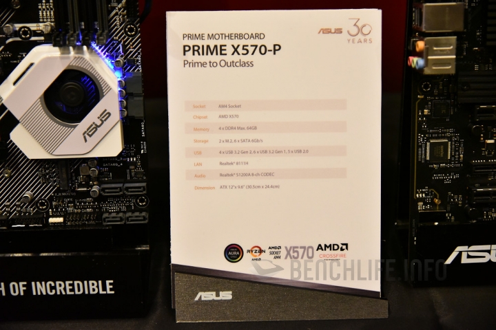 積極擴大 AMD 平台布局，ASUS 展出全系列 X570 晶片組主機板