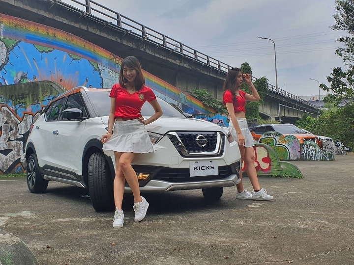 #給不容挑戰一腳！「KICKS城市任務挑戰賽」潮車配美人福利社大放送