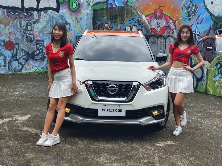 #給不容挑戰一腳！「KICKS城市任務挑戰賽」潮車配美人福利社大放送