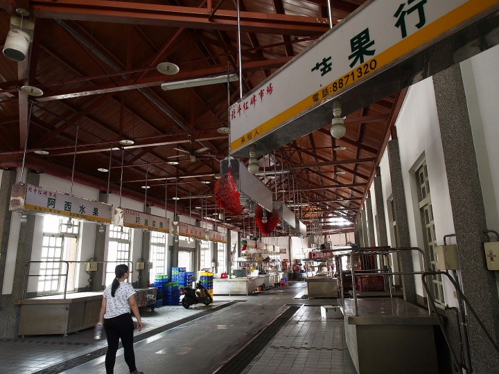 彰化 北斗 北斗紅磚市場 — 轉彎巧遇百年老市場