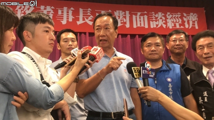郭霸天網路聲量快速攀升， 郭：我有信心攀到第一位。