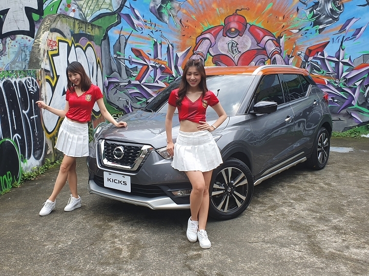 #給不容挑戰一腳！「KICKS城市任務挑戰賽」潮車配美人福利社大放送