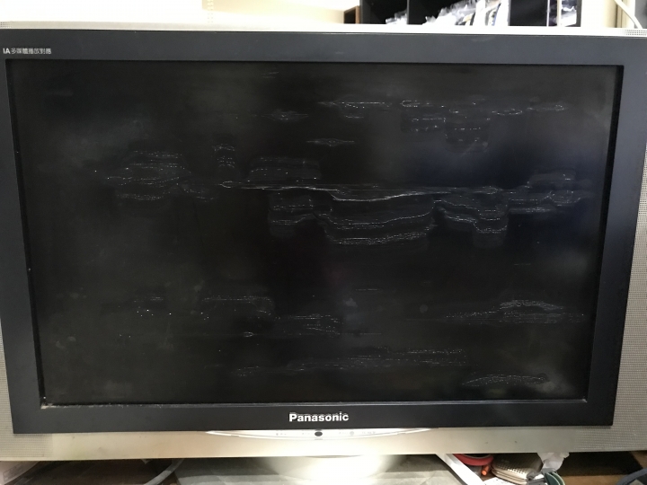 液晶電視螢幕偏光膜老化